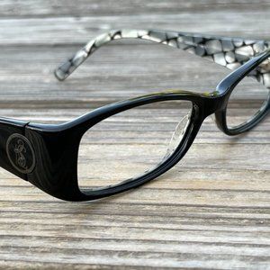Kate Spade Women Glasses Frame Cadense Black Eyeglasses Frame Made in Italy